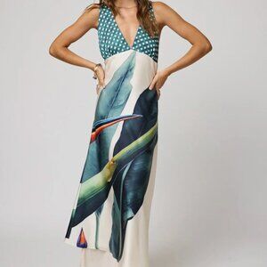 Stella Maxi Dress, Bird of Paradise
